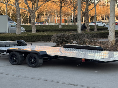 8 Тонн Автомобильный Прицеп 12 Футов Алюминиевый Автомобильный Прицеп 5x9 Транспортных Средств Прицепы