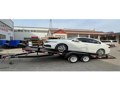 2 Тонны Низкий Мальчик Экскаватор Прицеп Один Автомобиль Грузовик Автомобильный Прицеп