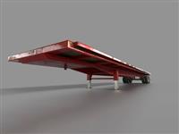 Полуприцеп 20 Футов,Съемный Рекуператорный Camion Vehiculo Remolque Cama Plana С Платформой Semirremolque Plataforma